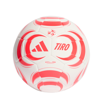 ADIDAS Tiro Club Ball (white/lucid red) - Front Center View