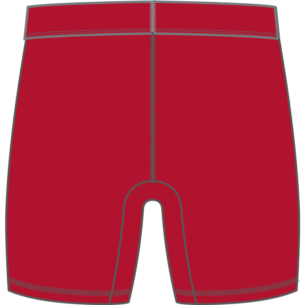 ADIDAS Techfit Aeroready Kurze Leggings Kind (team power red 2) - Back View