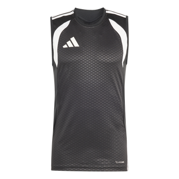 ADIDAS Ärmelloses Tiro 26 Competition Trikot Herren (black/light onix/white) - Front Center View