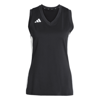 ADIDAS Quickset Ärmelloses Volleyballtrikot Damen (black) - Front Center View