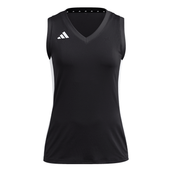 ADIDAS Quickset Ärmelloses Volleyballtrikot Damen (black) - Front View
