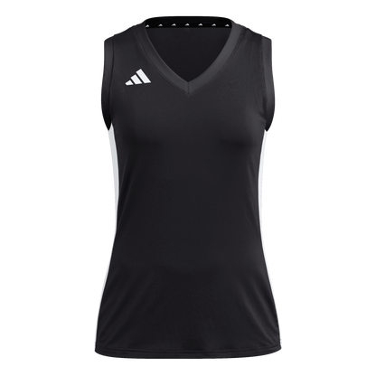 ADIDAS Quickset Ärmelloses Volleyballtrikot Damen (black) - Front View