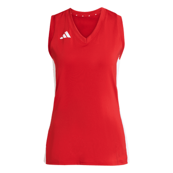 ADIDAS Quickset Ärmelloses Volleyballtrikot Damen (team power red 2) - Front Center View