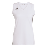 ADIDAS Quickset Ärmelloses Volleyballtrikot Damen (white) - Front Center View