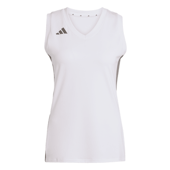 ADIDAS Quickset Ärmelloses Volleyballtrikot Damen (white) - Front Center View