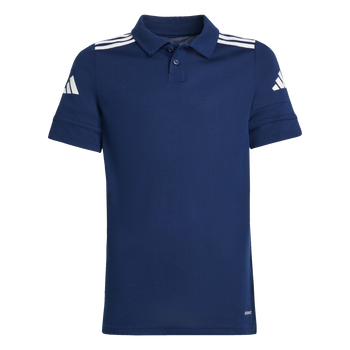 ADIDAS Squadra25 Cotton Kids Poloshirt (team navy blue 2/white) - Front Center View