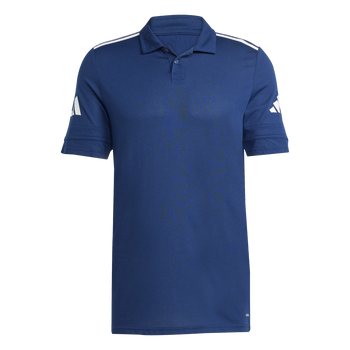 ADIDAS Squadra25 Cotton Poloshirt Herren (team navy blue 2/white) - Front Center View