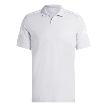 ADIDAS Squadra25 Cotton Poloshirt Herren (team light grey/white) - Front Center View