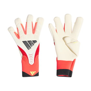 ADIDAS Predator Pro Hybrid Torwarthandschuh (white/lucid red/black) - Front Center View