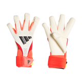 ADIDAS Predator Torwarthandschuh Pro Hybrid Strap (white/lucid red/black) - Front Center View