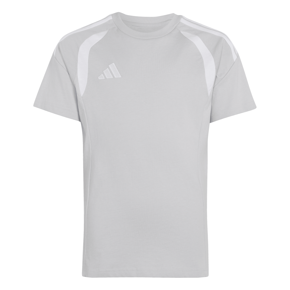 ADIDAS Tiro26 League Kids T-Shirt (team light grey/white) - Front Center View