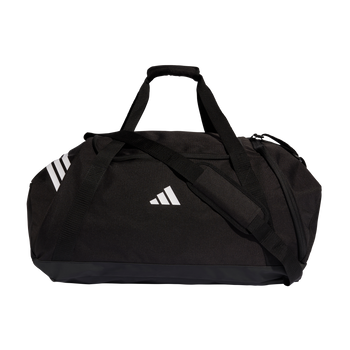 ADIDAS Tiro Duffle Bag Large (black/white) - Front Center View