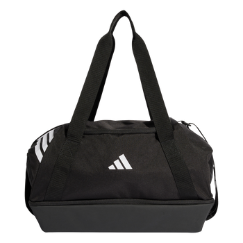 ADIDAS Tiro Dufflebag S Mit Bodenfach (black/white) - Front Center View