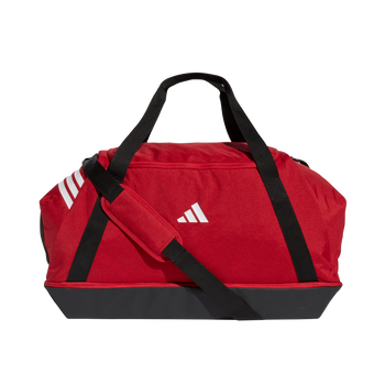 ADIDAS Tiro Duffelbag Gross Mit Bodenfach (team power red 2/white) - Front Center View