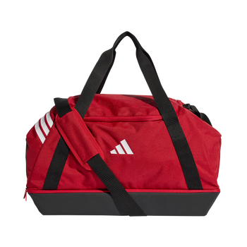 ADIDAS Tiro Medium Duffelbag Mit Bodenfach (team power red 2/white) - Front Center View