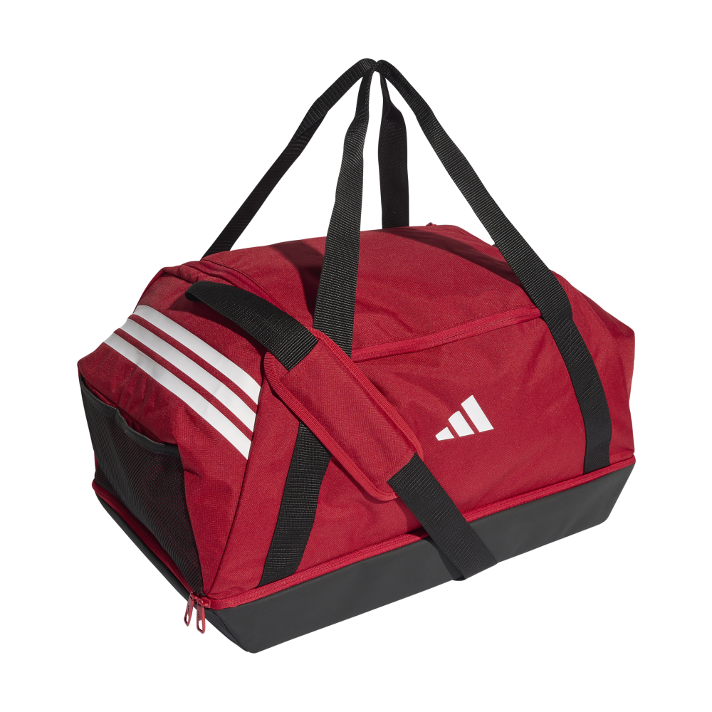 ADIDAS Tiro Medium Duffelbag Mit Bodenfach (team power red 2/white) - Front Side Lateral View