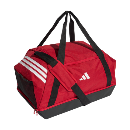 ADIDAS Tiro Medium Duffelbag Mit Bodenfach (team power red 2/white) - Front Side Lateral View