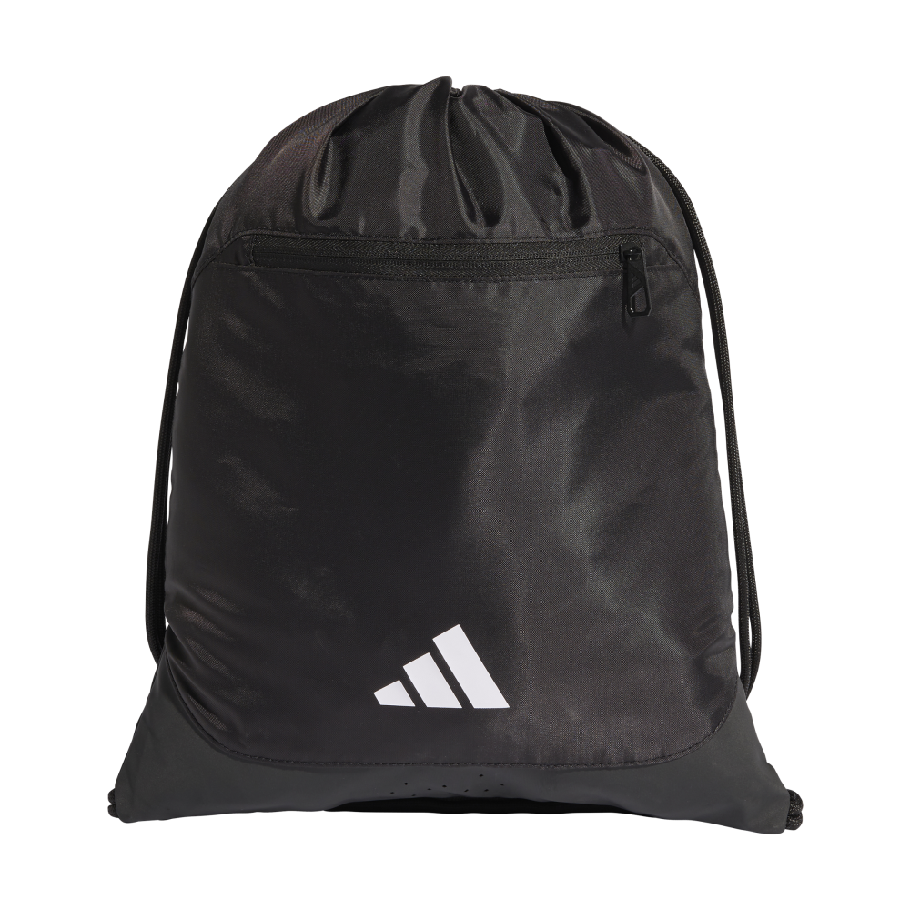 ADIDAS Tiro Sportbeutel (black/white) - Front Center View