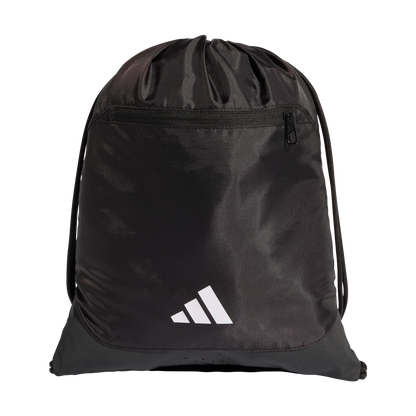 ADIDAS Tiro Sportbeutel (black/white) - Front Center View
