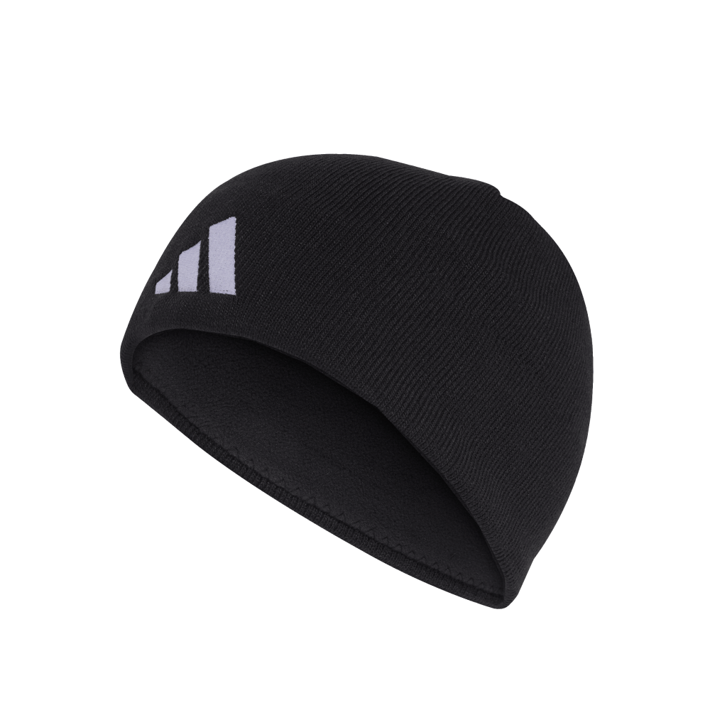 ADIDAS Tiro Light Fleece Beanie (black/white) - Front Center View