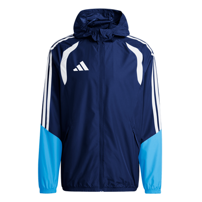 ADIDAS Tiro 26 Competition Allwetterjacke Herren (team navy blue 2/ray blue/white) - Front View