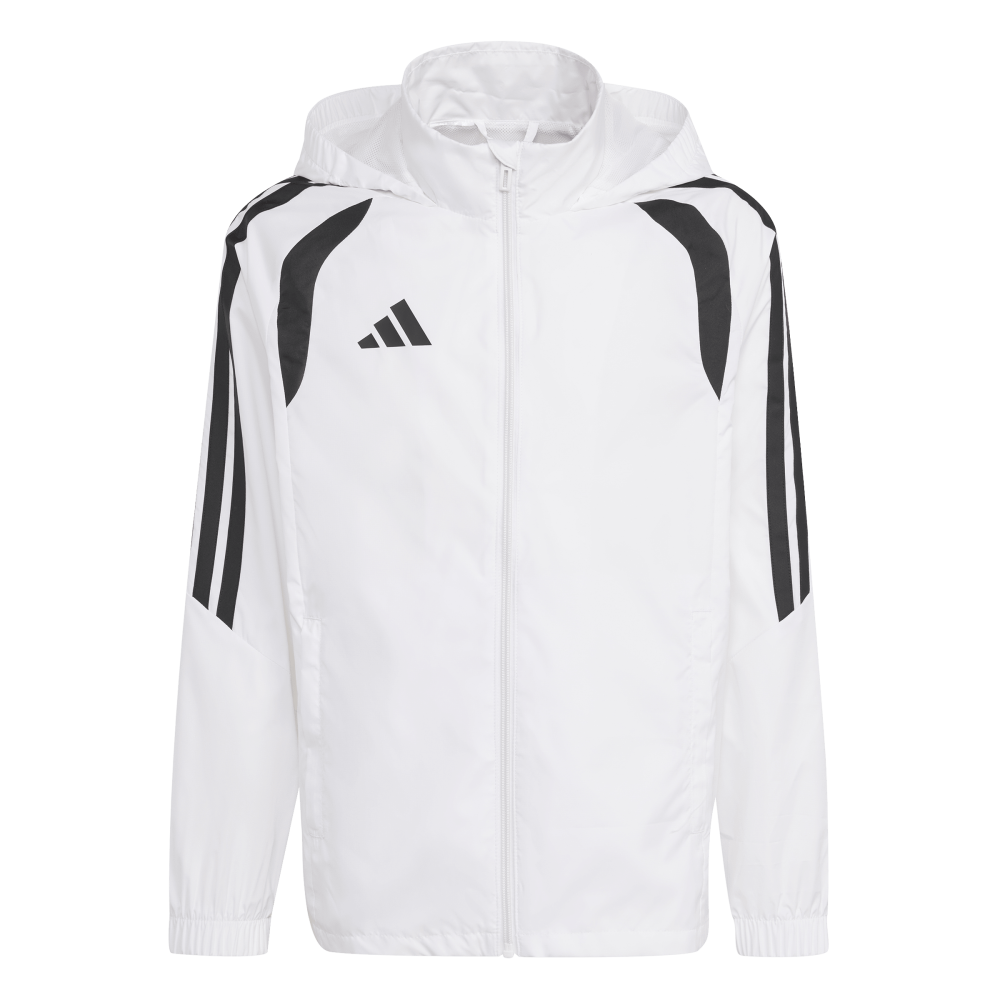 ADIDAS Tiro26 League Kids Windbreaker (white/white) - Front Center View