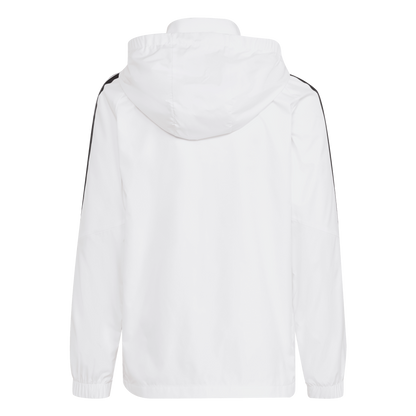 ADIDAS Tiro26 League Kids Windbreaker (white/white) - Back Center View