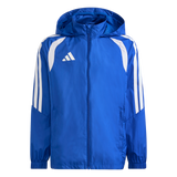 ADIDAS Tiro26 League Kids Windbreaker (team royal blue/white) - Front Center View
