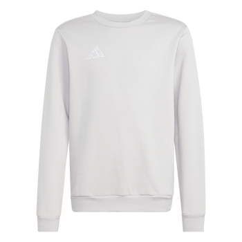 ADIDAS Entrada26 Kids Sweatshirt (team light grey/white) - Front Center View