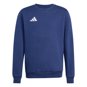 ADIDAS Entrada 26 Kids Sweatshirt (team navy blue 2/white) - Front Center View