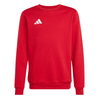 ADIDAS Entrada26 Kids Sweatshirt (team power red 2/white) - Front Center View