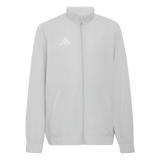 ADIDAS Entrada26 Kids Präsentationsjacke (team light grey/white) - Front View
