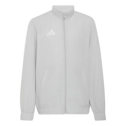 ADIDAS Entrada26 Kids Präsentationsjacke (team light grey/white) - Front View