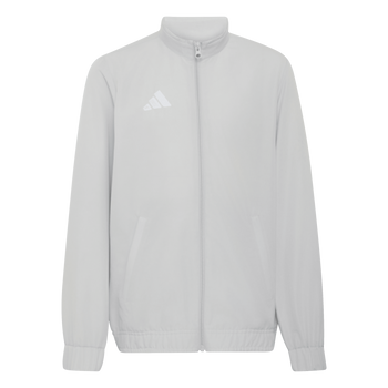 ADIDAS Entrada26 Kids Präsentationsjacke (team light grey/white) - Front Center View