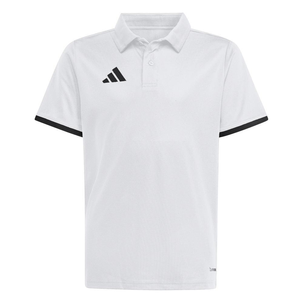 ADIDAS Entrada26 Kids Poloshirt (white/black) - Front View