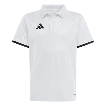 ADIDAS Entrada26 Kids Poloshirt (white/black) - Front View