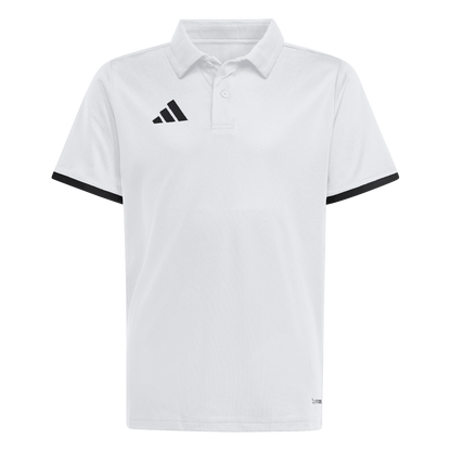 ADIDAS Entrada26 Kids Poloshirt (white/black) - Front View