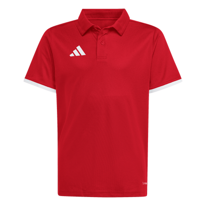 ADIDAS Entrada26 Kids Poloshirt (team power red 2/white) - Front View