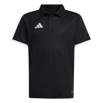ADIDAS Entrada26 Kids Poloshirt (black/white) - Front Center View
