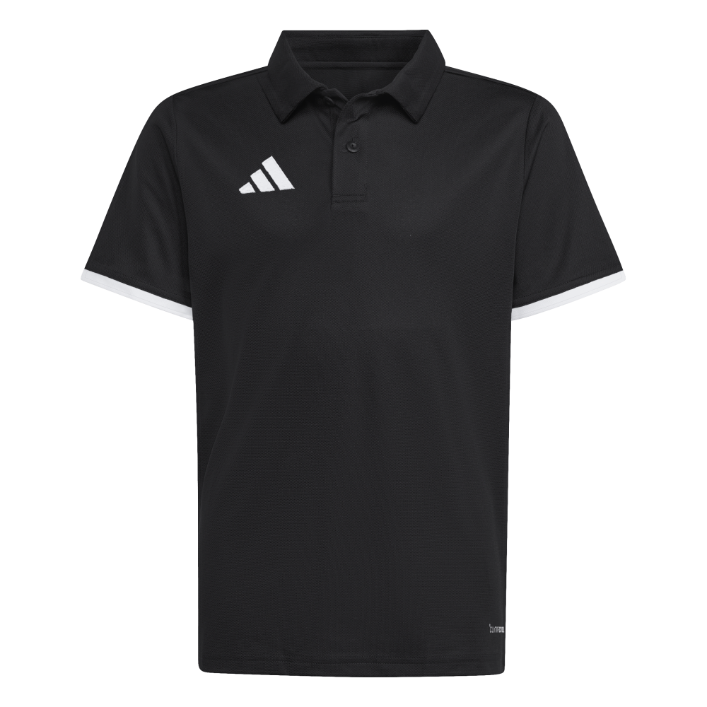 ADIDAS Entrada26 Kids Poloshirt (black/white) - Front View