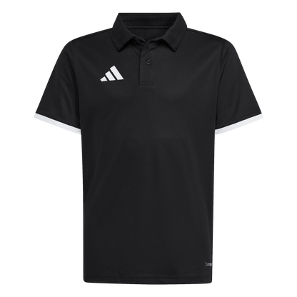 ADIDAS Entrada26 Kids Poloshirt (black/white) - Front View
