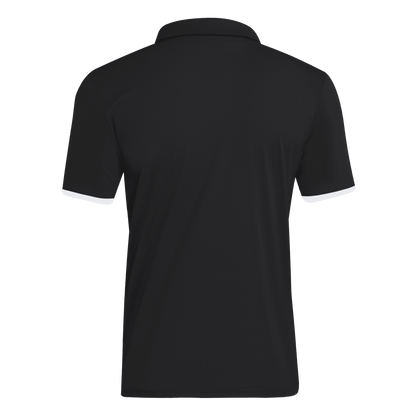 ADIDAS Entrada26 Kids Poloshirt (black/white) - Back Center View
