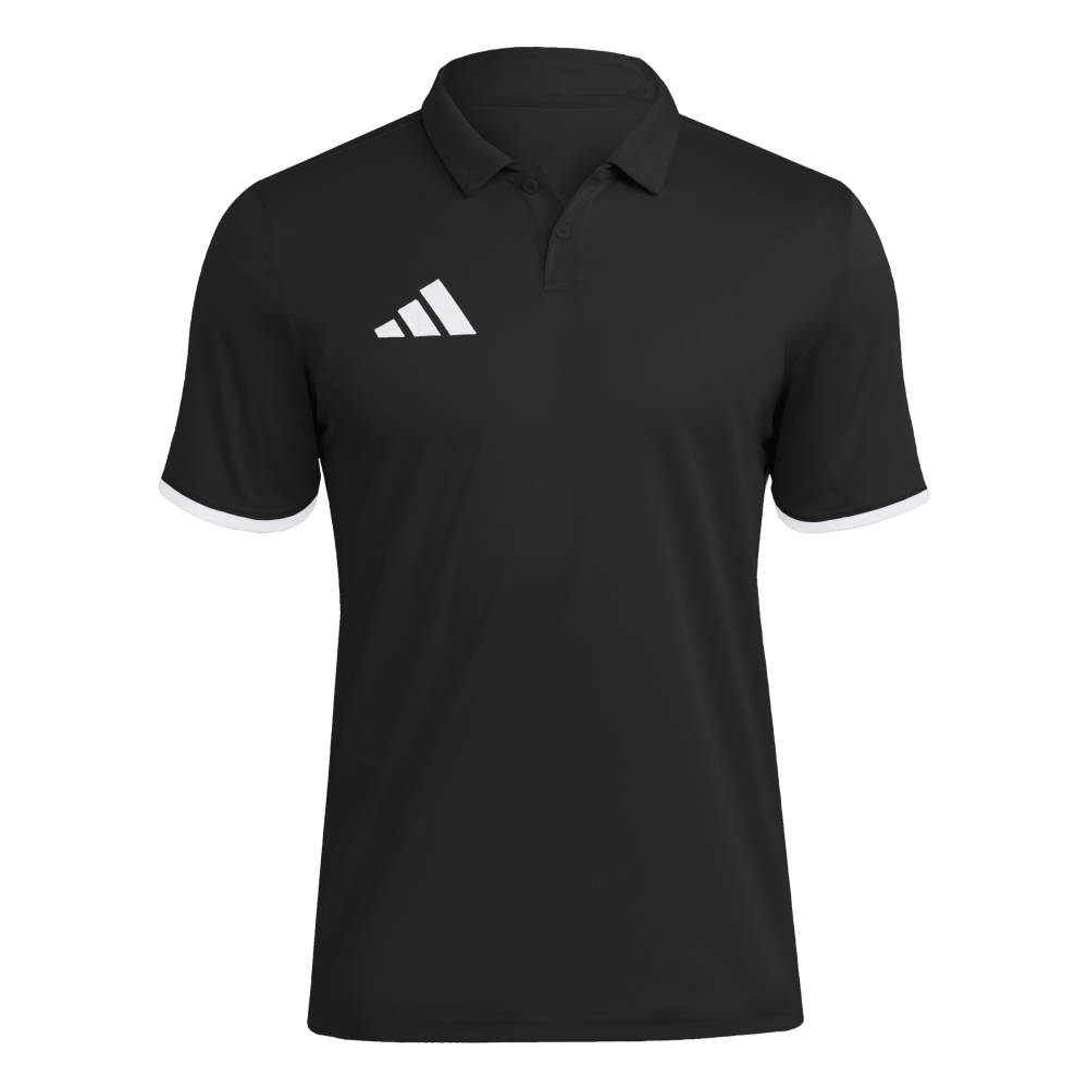 ADIDAS Entrada26 Poloshirt Herren (black/white) - Front View