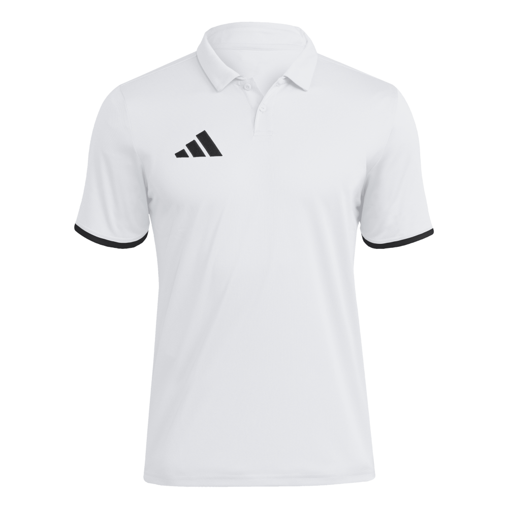 ADIDAS Entrada26 Poloshirt Herren (white/black) - Front View