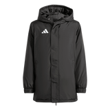 ADIDAS Entrada26 Stadium Kids Jacke (black/white) - Front Center View