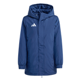 ADIDAS Entrada26 Stadium Kids Jacke (team navy blue 2/white) - Front Center View