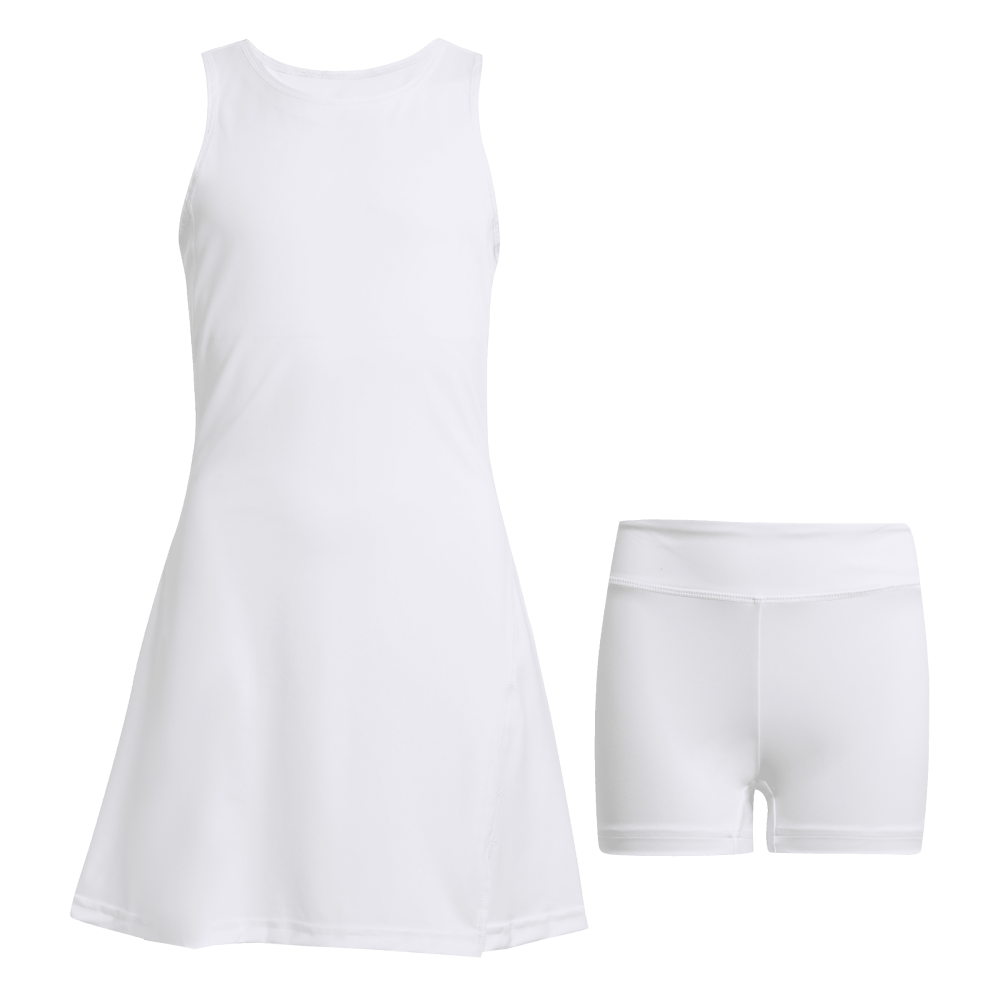 ADIDAS Club Kids Tenniskleid (white) - Front View