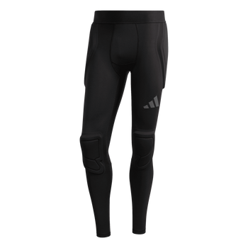 ADIDAS Padded Goalkeeper Baselayer Lange Leggings Herren (black) - Front Center View