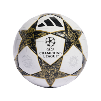 ADIDAS Ucl League 25/26 Gruppenphase Spielball (white/black/gold met.) - Front Center View