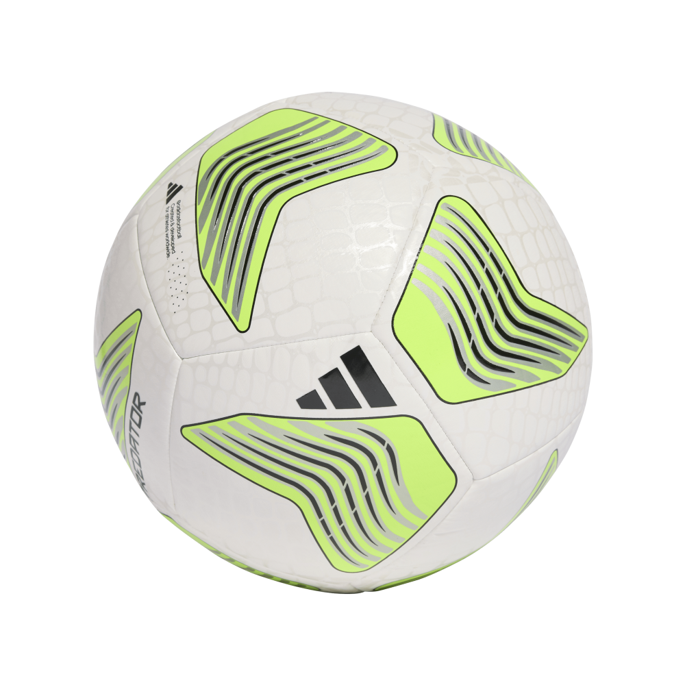 ADIDAS Predator Trainingsball (white/lucid lemon/black) - Front Center View